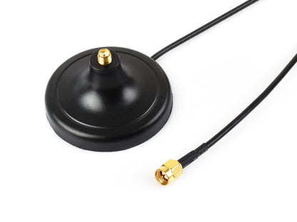SMA Magnetic Mount Antenna Base, SMA Connector, 3m Coaxial Cable, Compatible With Multiple GNSS Positioning Modules