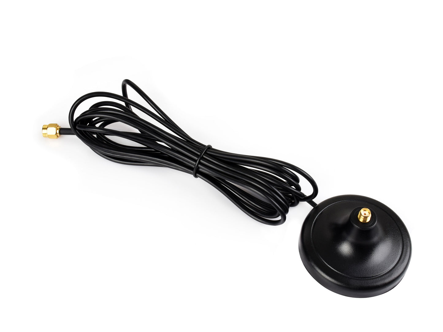SMA Magnetic Mount Antenna Base, SMA Connector, 3m Coaxial Cable, Compatible With Multiple GNSS Positioning Modules