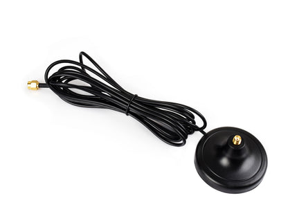 SMA Magnetic Mount Antenna Base, SMA Connector, 3m Coaxial Cable, Compatible With Multiple GNSS Positioning Modules