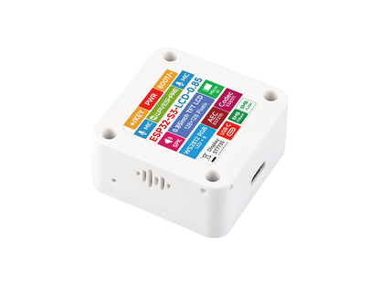ESP32-S3 0.85inch LCD Display Development Board, 128 × 128 Resolution, Onboard Dual Microphones Array And Surround RGB LEDs, Supports 2.4GHz Wi-Fi And BLE 5