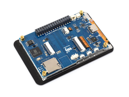 RP2350 3.5inch LCD Display Development Board, 320 × 480 Resolution, 65K Color, Dual-core And Dual-architecture, Onboard Camera Interface