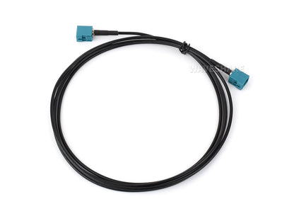 Fakra Z-Coded Dual Female Waterproof Coaxial Cable, Compatible With GMSL1/2 Cameras