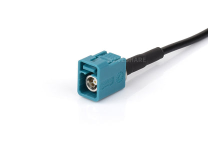 Fakra Z-Coded Dual Female Waterproof Coaxial Cable, Compatible With GMSL1/2 Cameras