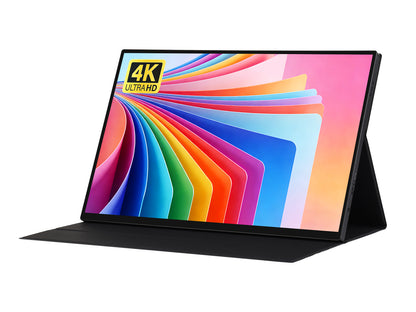 Luckfox 16inch 4K Portable Touch Monitor With Magnetic Protective Case, 3840 × 2400 Resolution, HDR 120Hz Refresh Rate, IPS Panel, Optical Bonding, 10-Point Touch