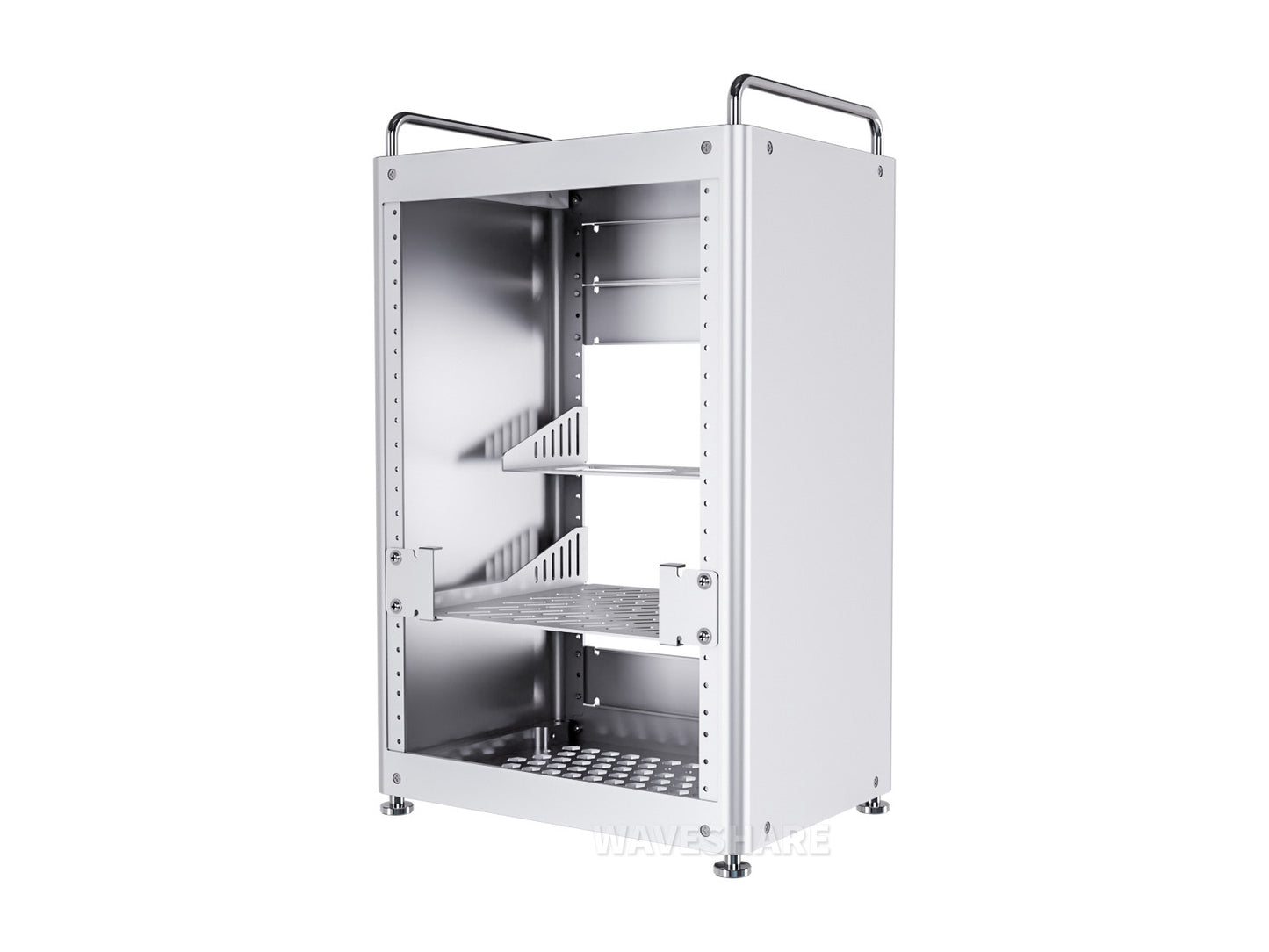 HomeRack 8U Server Cabinet Basic Kit, 10inch All Aluminum Alloy Rack, High Compatibility