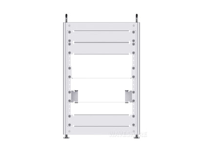 HomeRack 8U Server Cabinet Basic Kit, 10inch All Aluminum Alloy Rack, High Compatibility