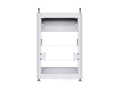 HomeRack 8U Server Cabinet Basic Kit, 10inch All Aluminum Alloy Rack, High Compatibility