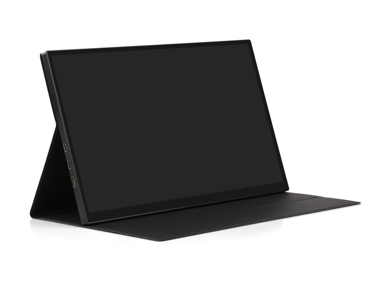 EU Plug  Luckfox 14inch 4K Portable Touch Monitor With Magnetic Protective Case 3840  2160 Resolution HDR Support IPS Panel Optical Bonding 10-Point Touch