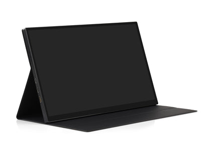 EU Plug  Luckfox 14inch 4K Portable Touch Monitor With Magnetic Protective Case 3840  2160 Resolution HDR Support IPS Panel Optical Bonding 10-Point Touch
