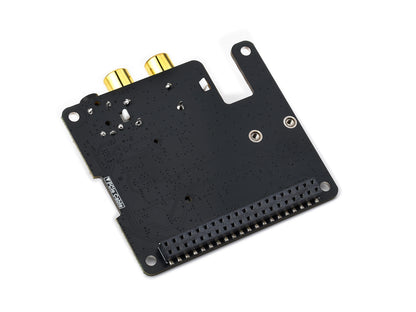 PCIe To M.2 HAT With I2S Audio Extension For Raspberry Pi, Supports NVMe Protocol Solid State Drive, Onboard 3.5mm Headphone Jack And RCA Connector, Driver-free
