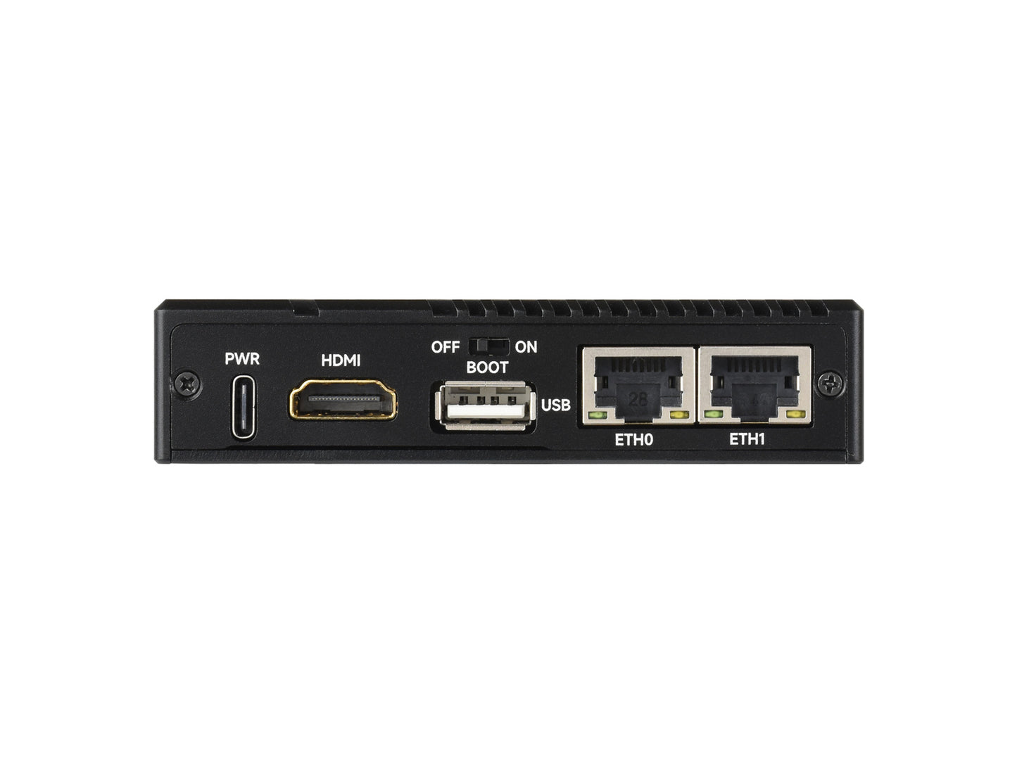 Gigabit / 2.5G Dual Ethernet Mini-Computer (B) Based On Raspberry Pi CM5 (NOT included), Dual RJ45 Ethernet Ports, Supports 4K Display Output And Dual MIPI Interfaces