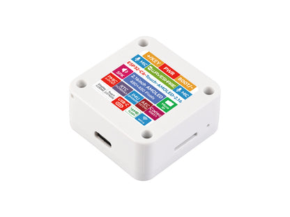 ESP32-C6 2.16inch AMOLED Display Touch Screen Development Board, 480 × 480 Resolution, 16.7M Color, Supports Dual Microphones, Wi-Fi 6 And BLE 5