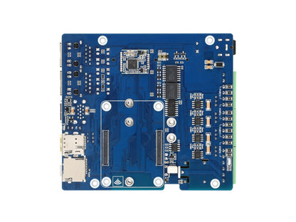 Gigabit/2.5G Dual Ethernet Multi-Function Expansion Board Based On Raspberry Pi CM5 (NOT included), Supports RS485 Industrial Communication, 4G / 5G Module And 4K Display Output
