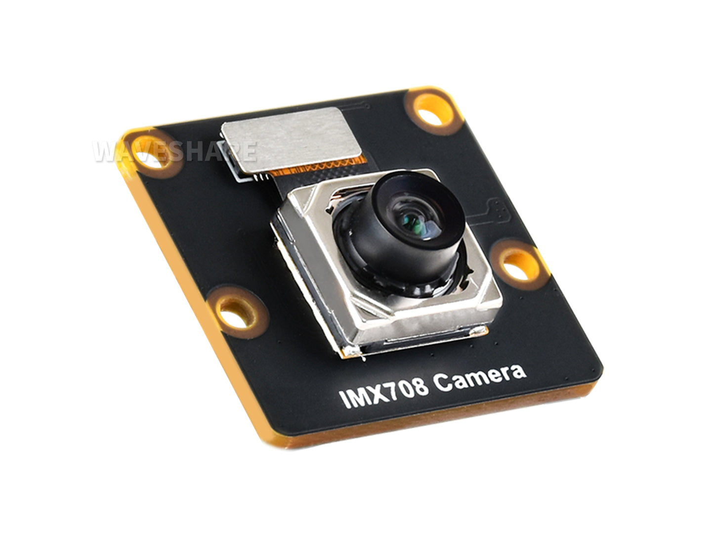 IMX708 12MP High Resolution Autofocus Camera, 120° FOV, Compatible With Raspberry Pi Series Boards