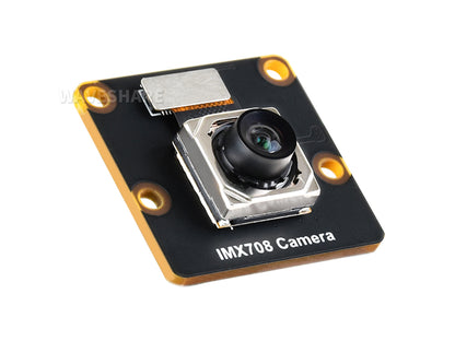 IMX708 12MP High Resolution Autofocus Camera, 120° FOV, Compatible With Raspberry Pi Series Boards
