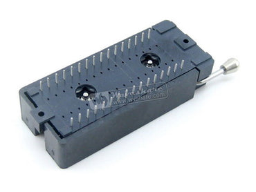 DIP 32 Pin ZIF Socket (ARIES Black), Test & Burn-in Socket