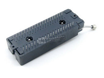 DIP 40 Pin ZIF Socket (ARIES Black), Test & Burn-in Socket