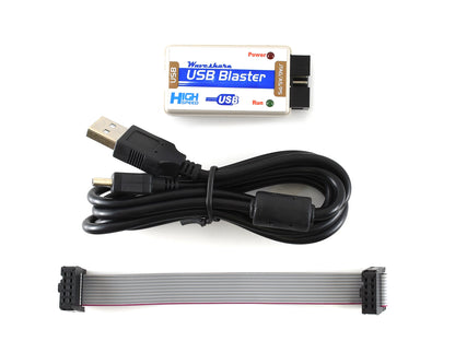 Waveshare USB Blaster Download Cable, compatible with ALTERA USB Blaster FPGA/CPLD programmer, high-speed FT245+CPLD solution