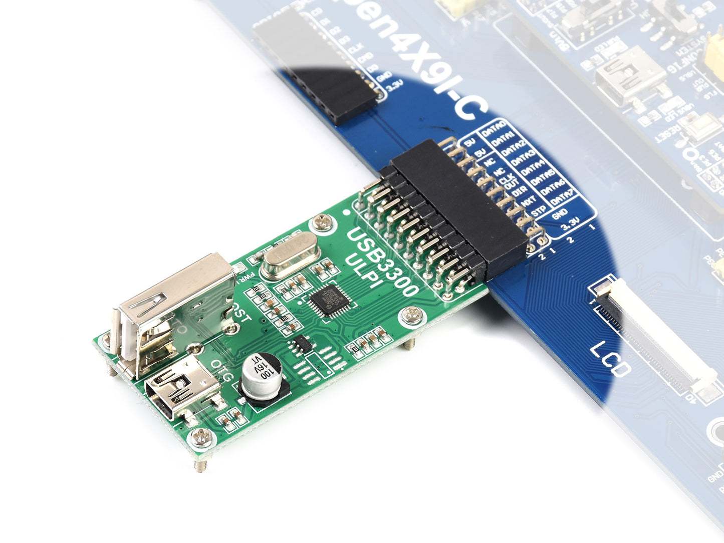 USB3300 USB High-Speed PHY Board, ULPI Interface