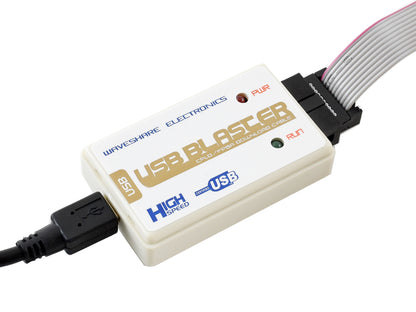 Waveshare USB Blaster V2 Download Cable, compatible with ALTERA USB Blaster FPGA/CPLD programmer, high-speed FT245+CPLD solution