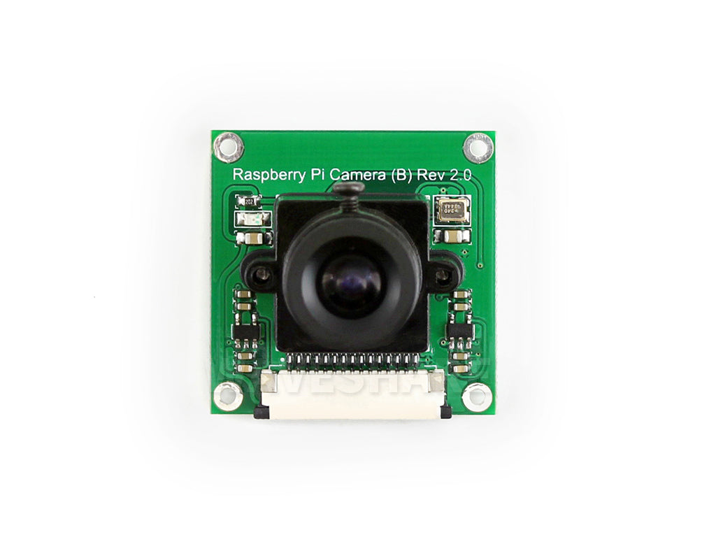 RPi Camera (B) for Raspberry Pi, OV5647, 5MP, Adjustable Focus