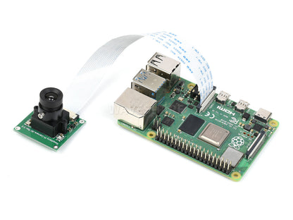 RPi Camera (B) for Raspberry Pi, OV5647, 5MP, Adjustable Focus
