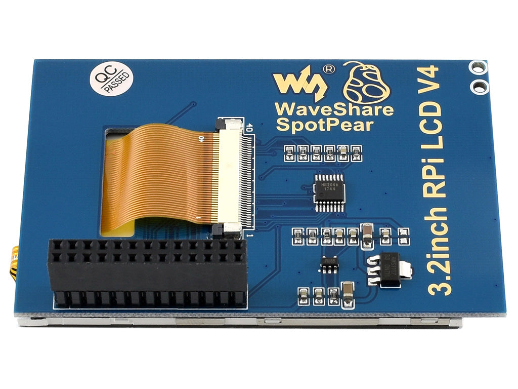 3.2inch Resistive Touch Display (B) for Raspberry Pi, 320×240, SPI
